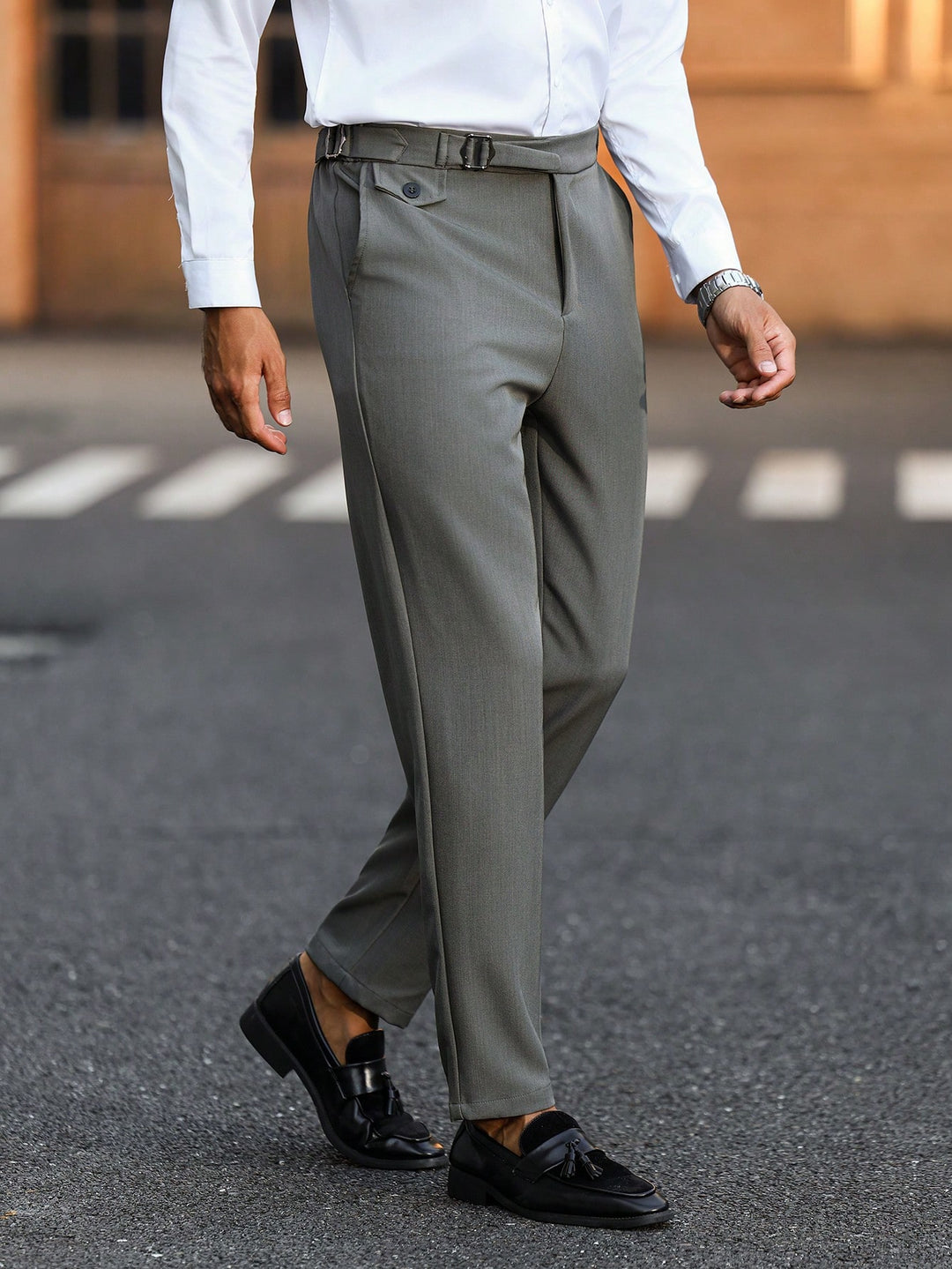 Pantaloni SHEIN, gri