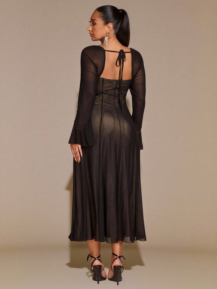 Rochie maxi SHEIN, negru