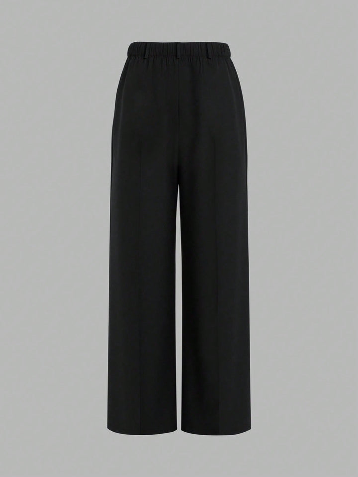 Pantaloni SHEIN, negru