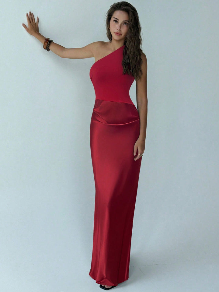 Rochie maxi SHEIN, vișiniu