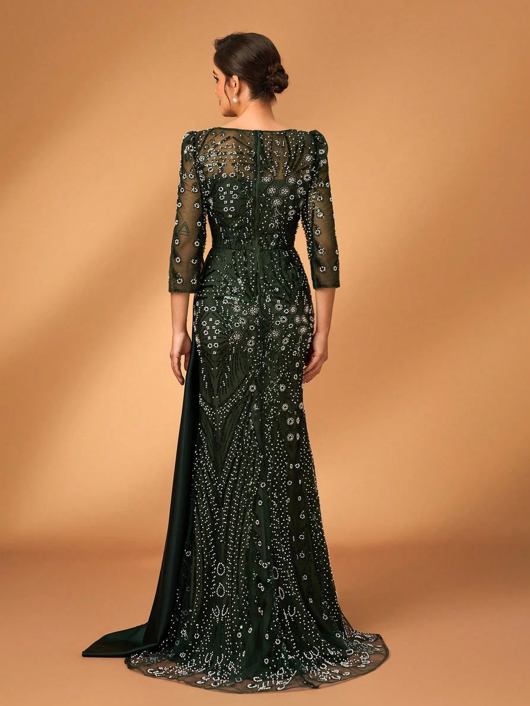 Rochie maxi SHEIN, verde