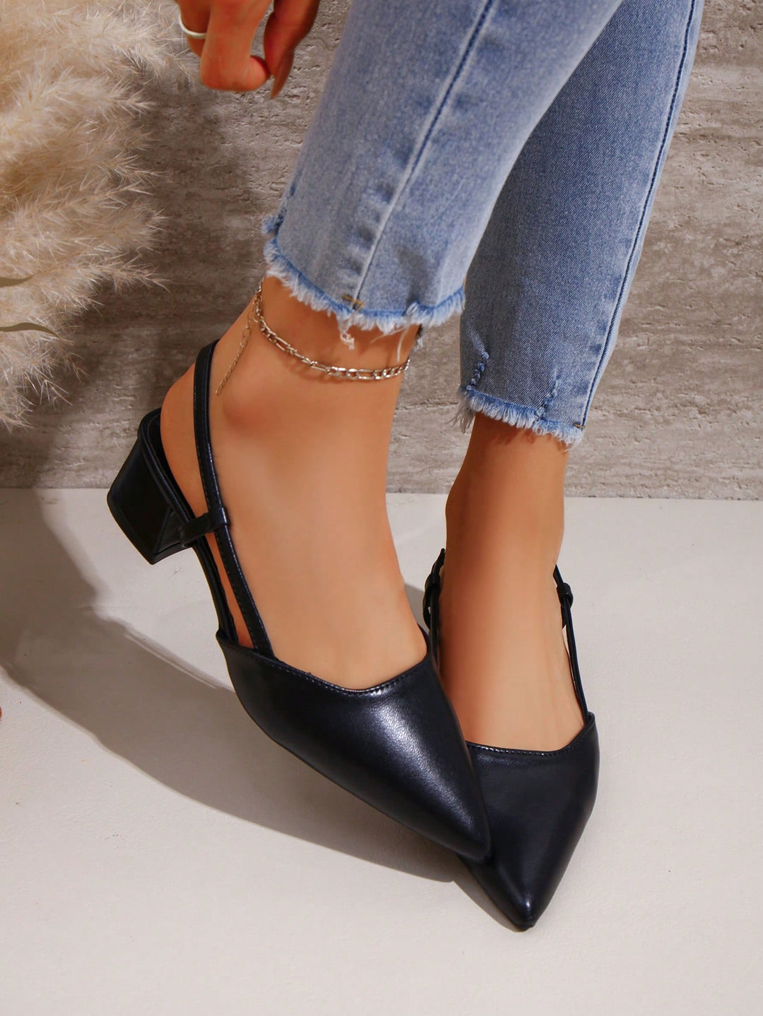 Pantofi SHEIN, negru