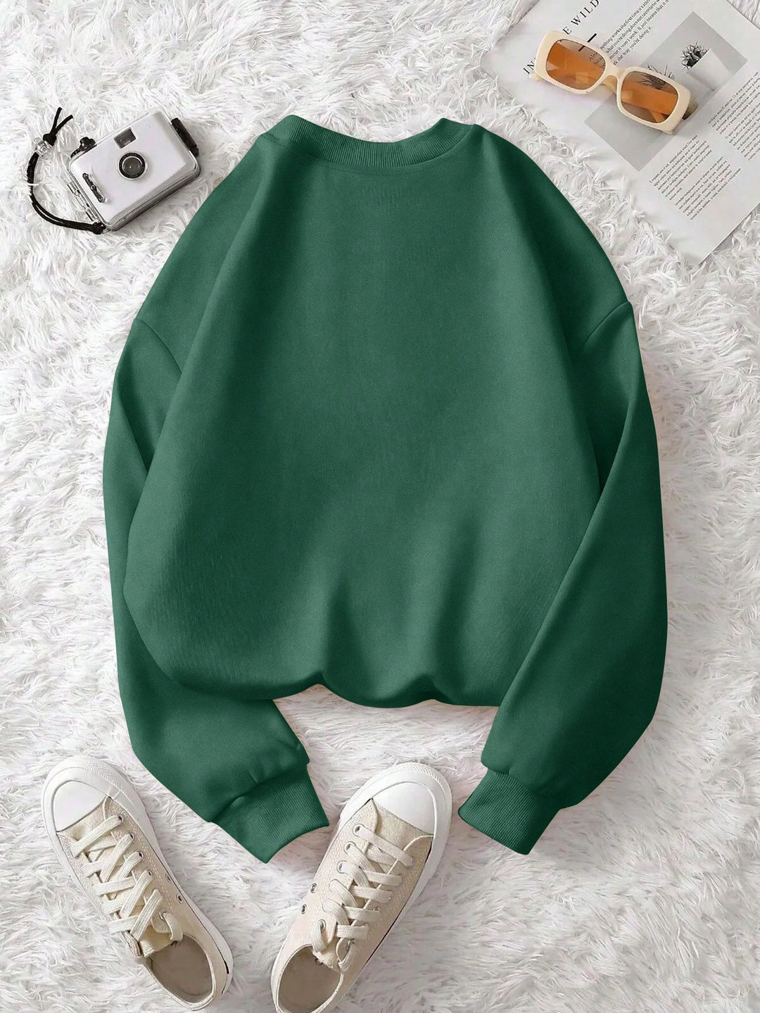 Hanorac SHEIN, verde