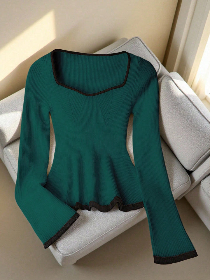 Pulover SHEIN, verde