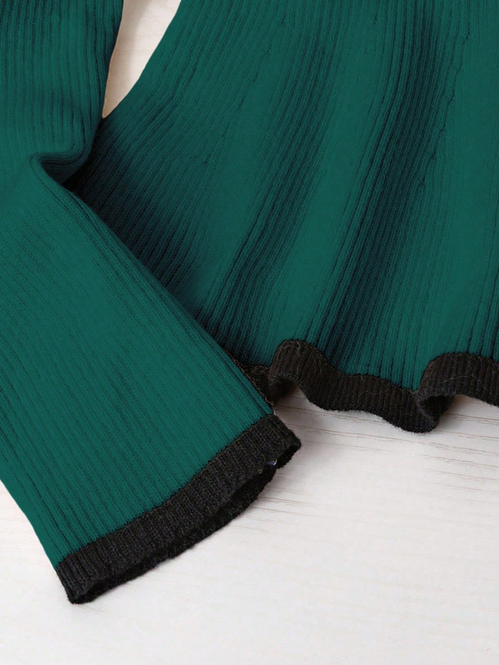 Pulover SHEIN, verde