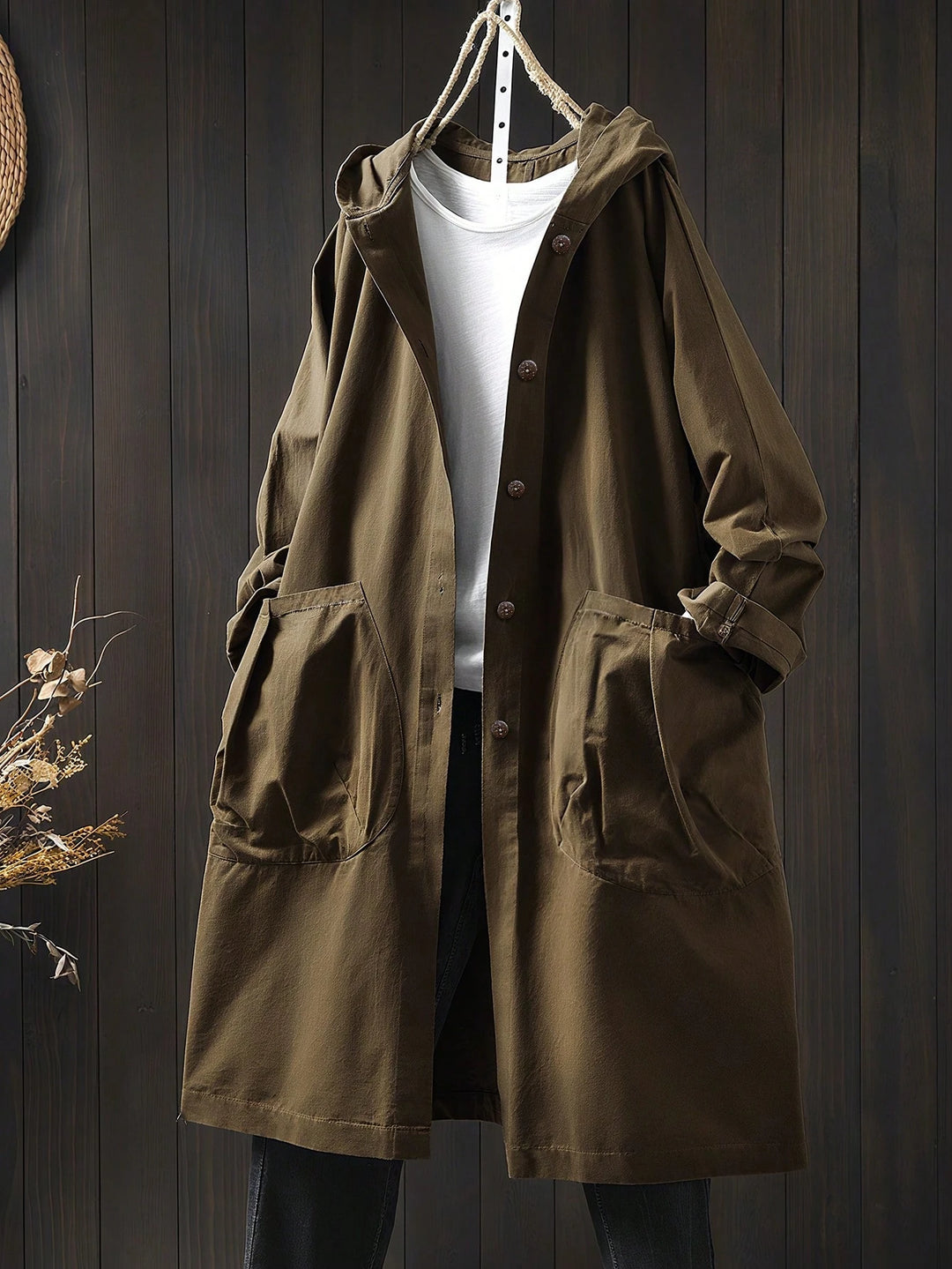 Trench SHEIN, maro