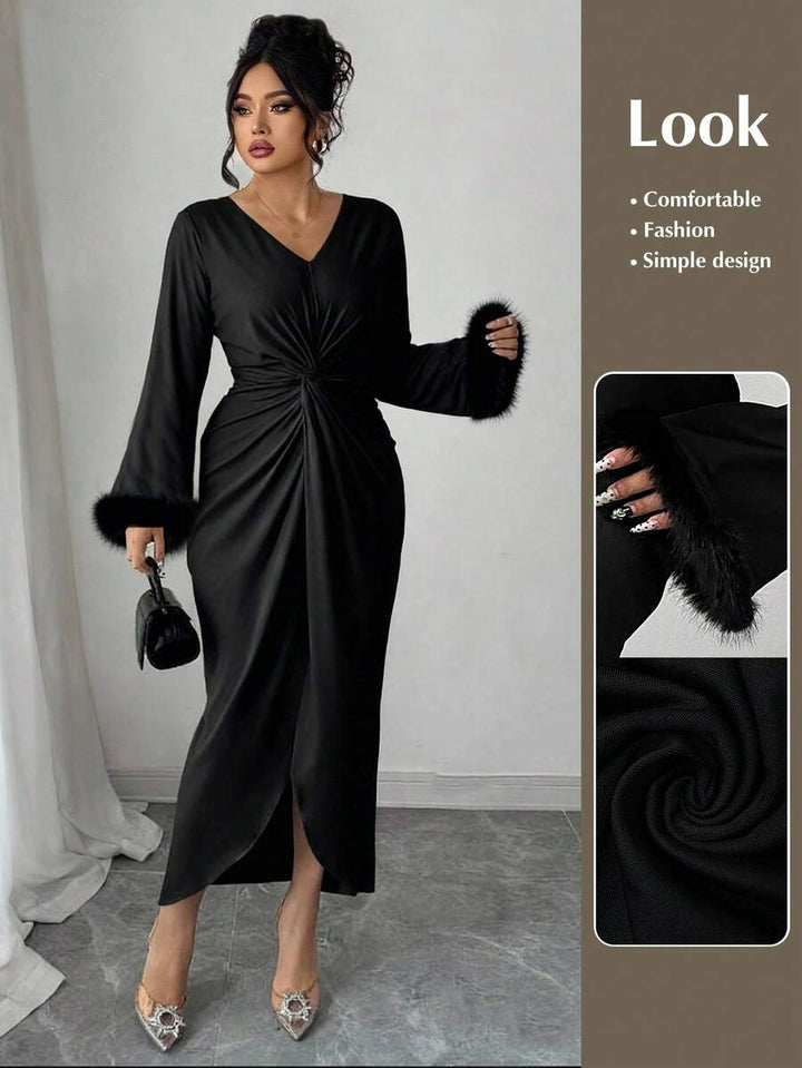 Rochie maxi SHEIN, negru