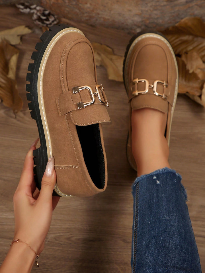 Pantofi SHEIN, maro