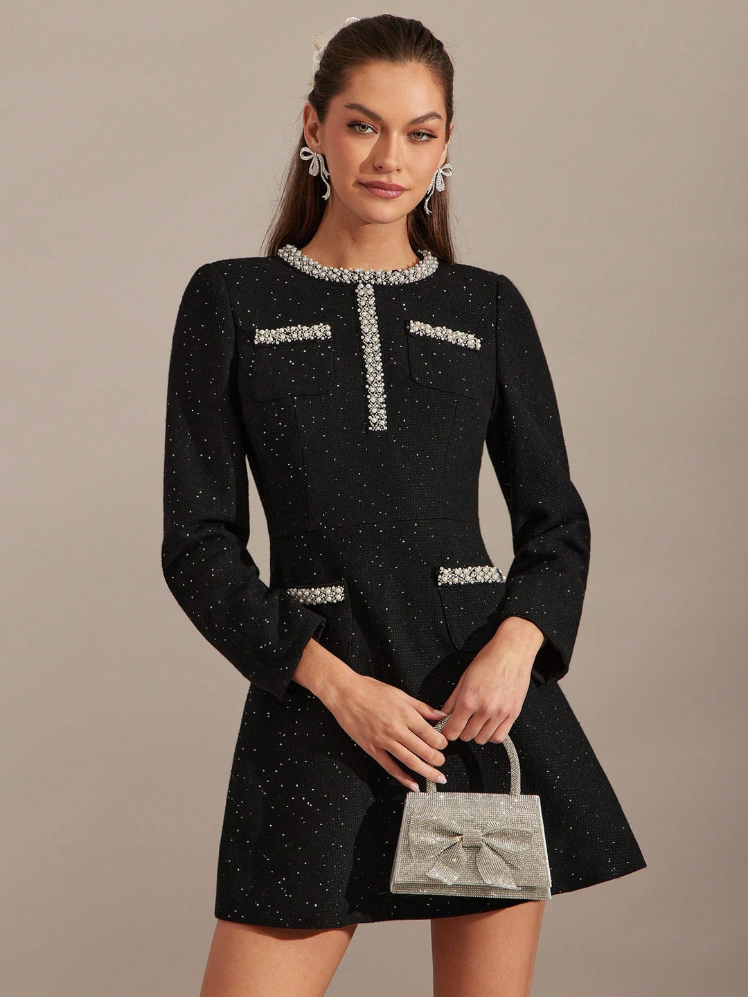 Rochie scurtă SHEIN, negru