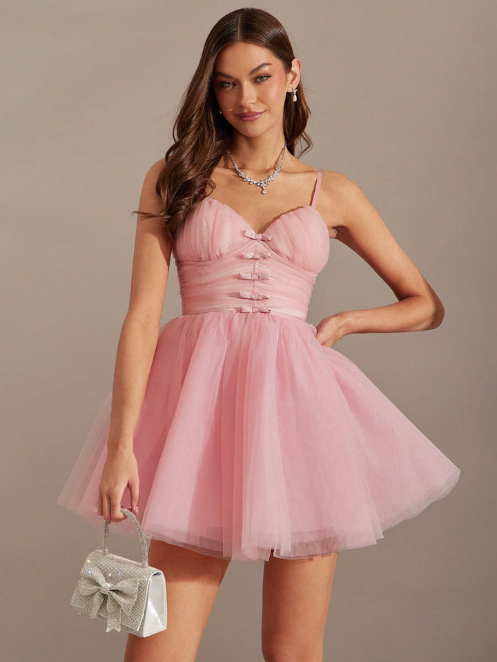 Rochie midi SHEIN, roz