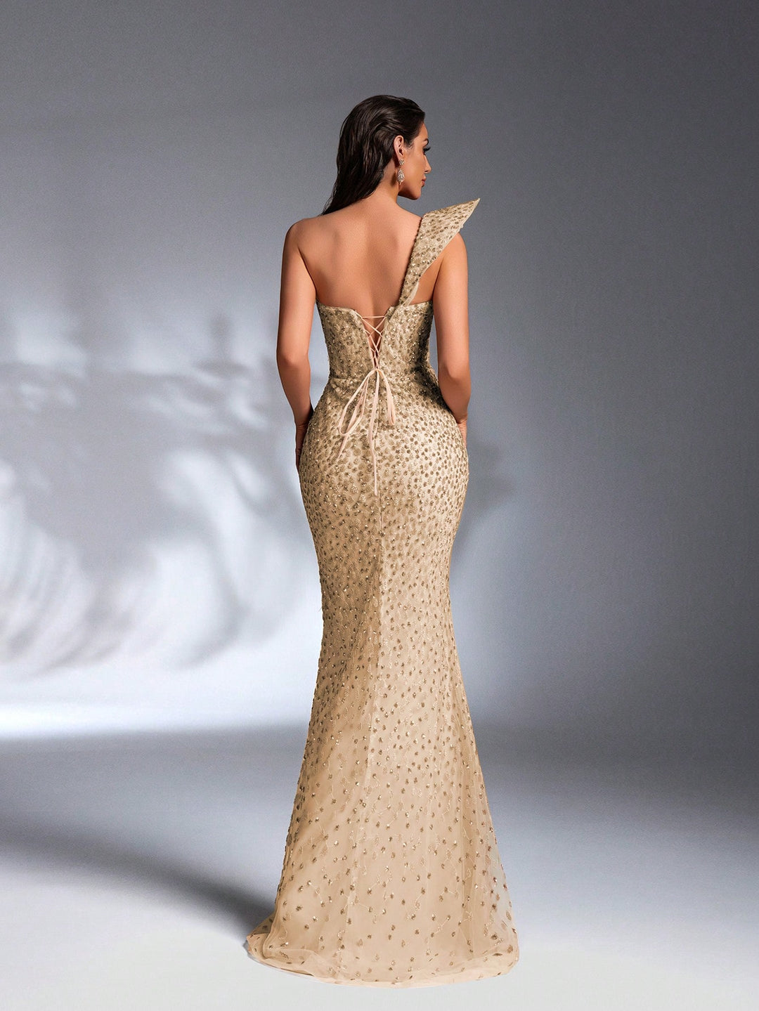 Rochie de ocazie SHEIN, auriu