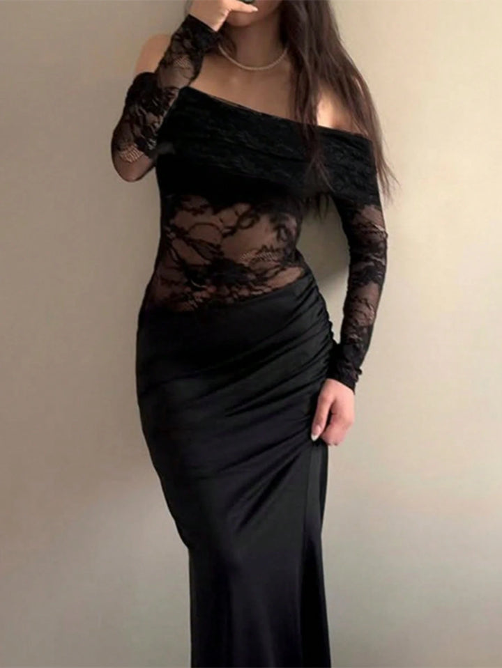 Rochie maxi SHEIN, negru