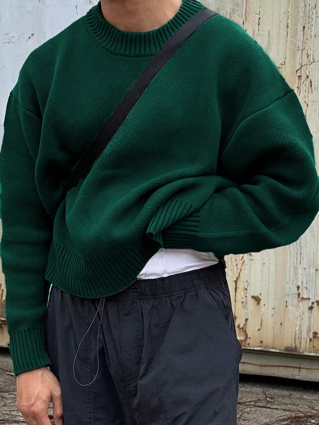 Pulover SHEIN, verde