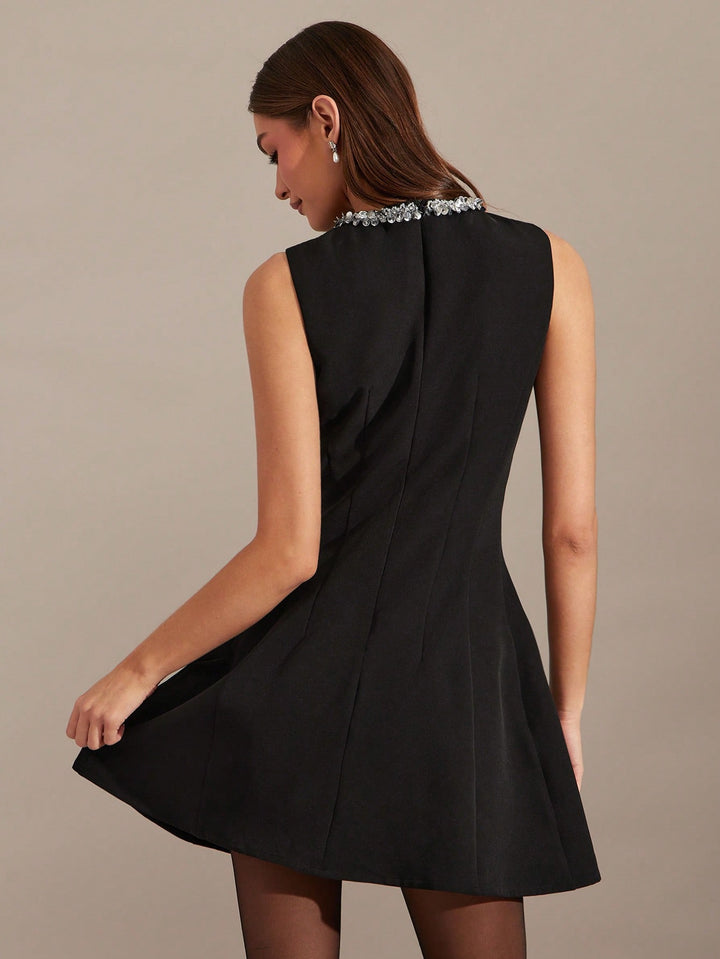 Rochie scurtă SHEIN, negru
