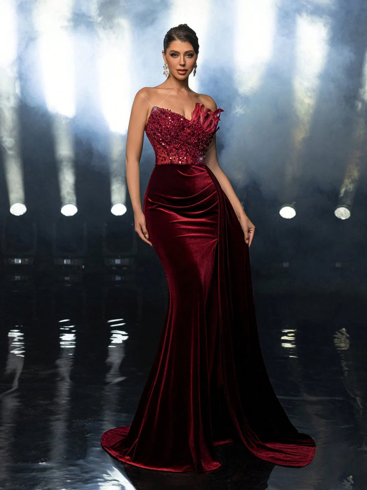 Rochie de ocazie SHEIN, roșu