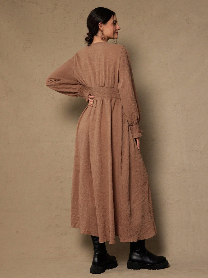 Rochie SHEIN, kaki