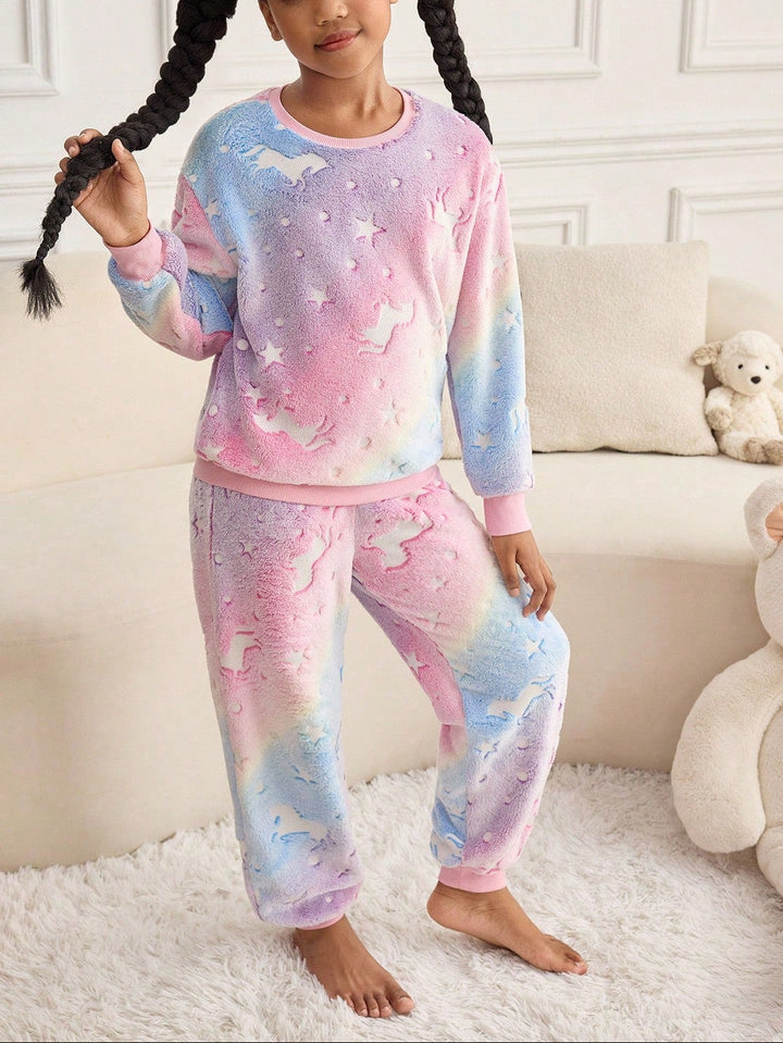 Compleu pijamale Shein, mix culori