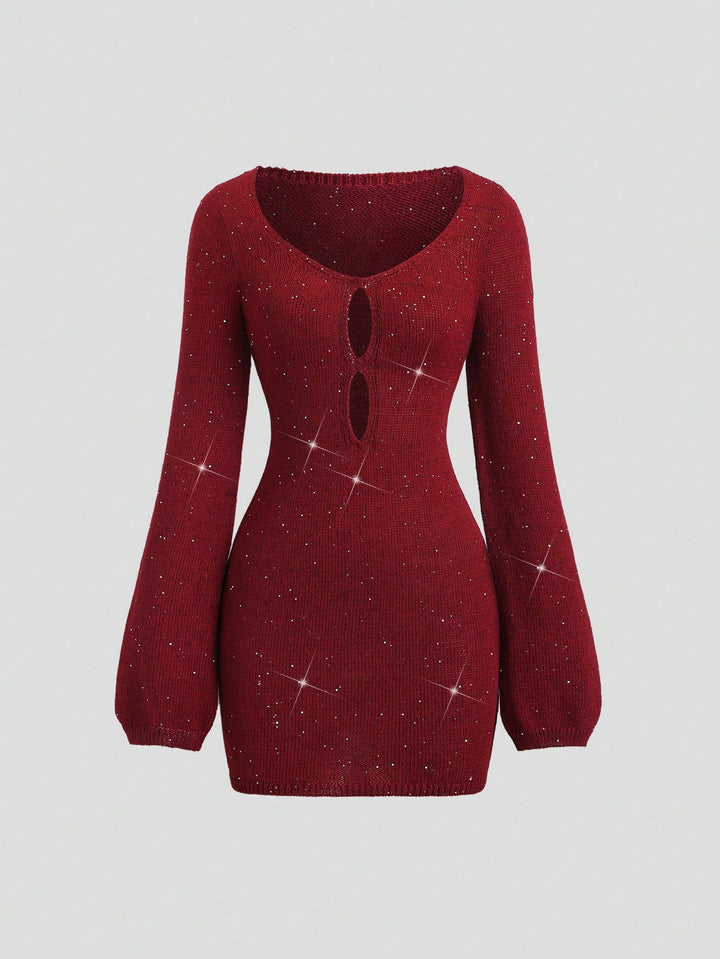 Rochie mini Shein, vișiniu