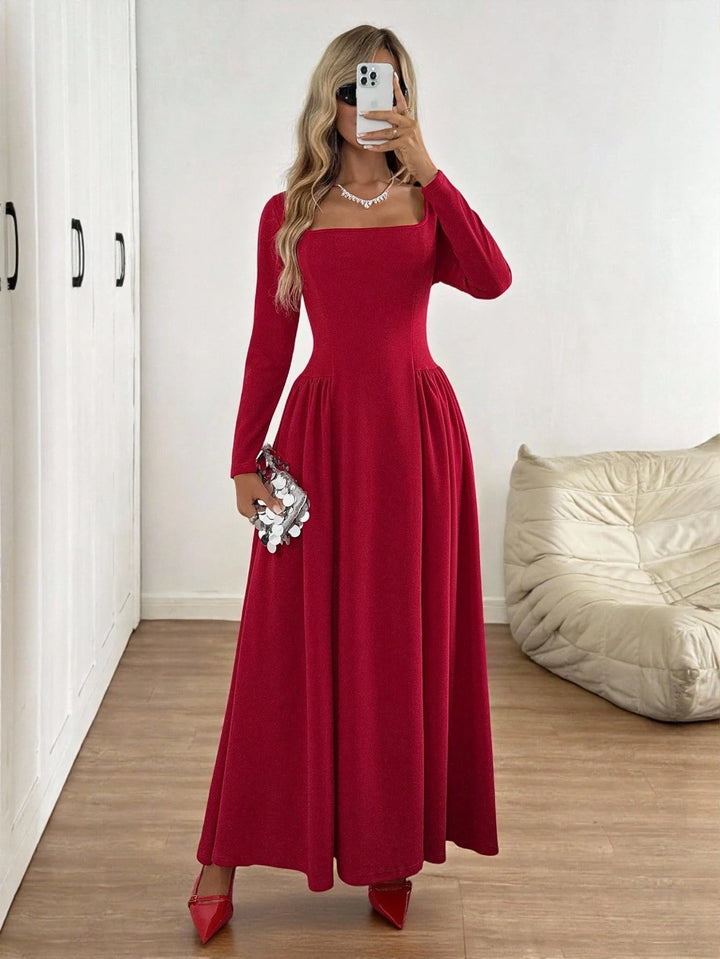 Rochie maxi Shein, roșu