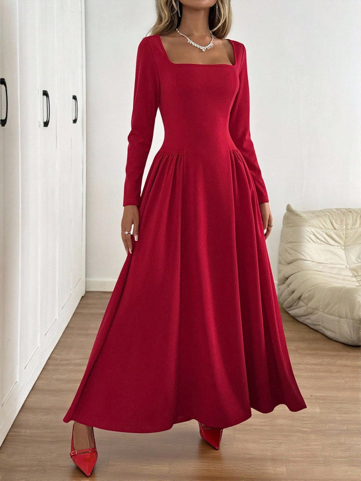 Rochie maxi Shein, roșu