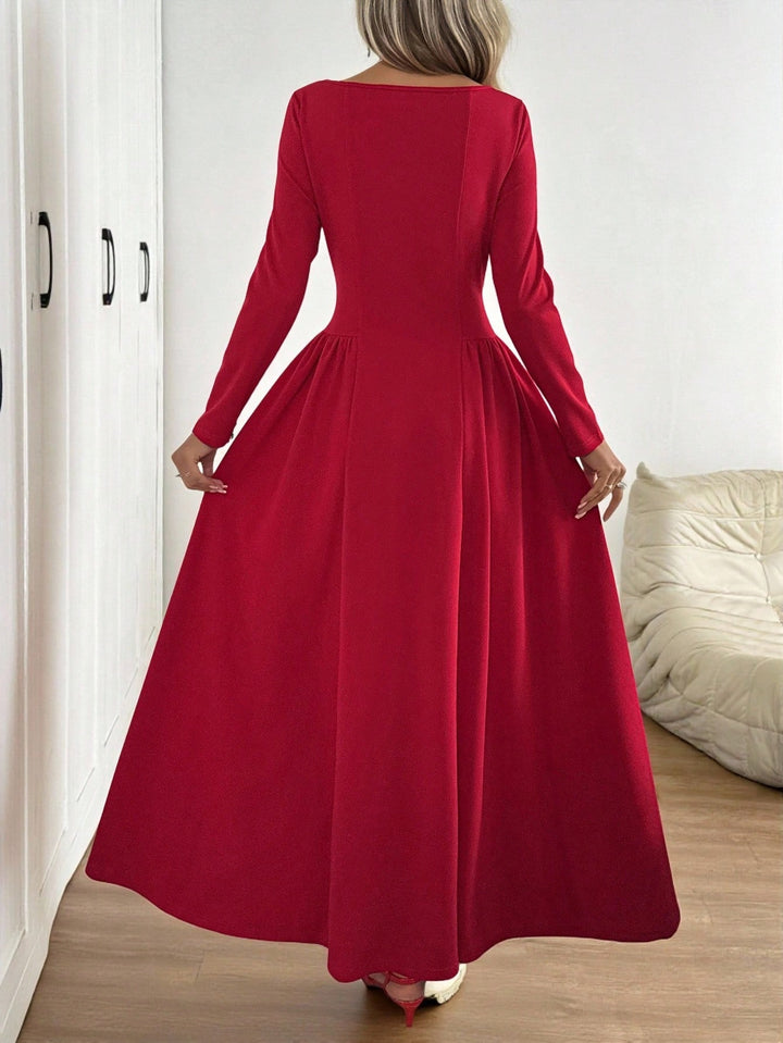 Rochie maxi Shein, roșu
