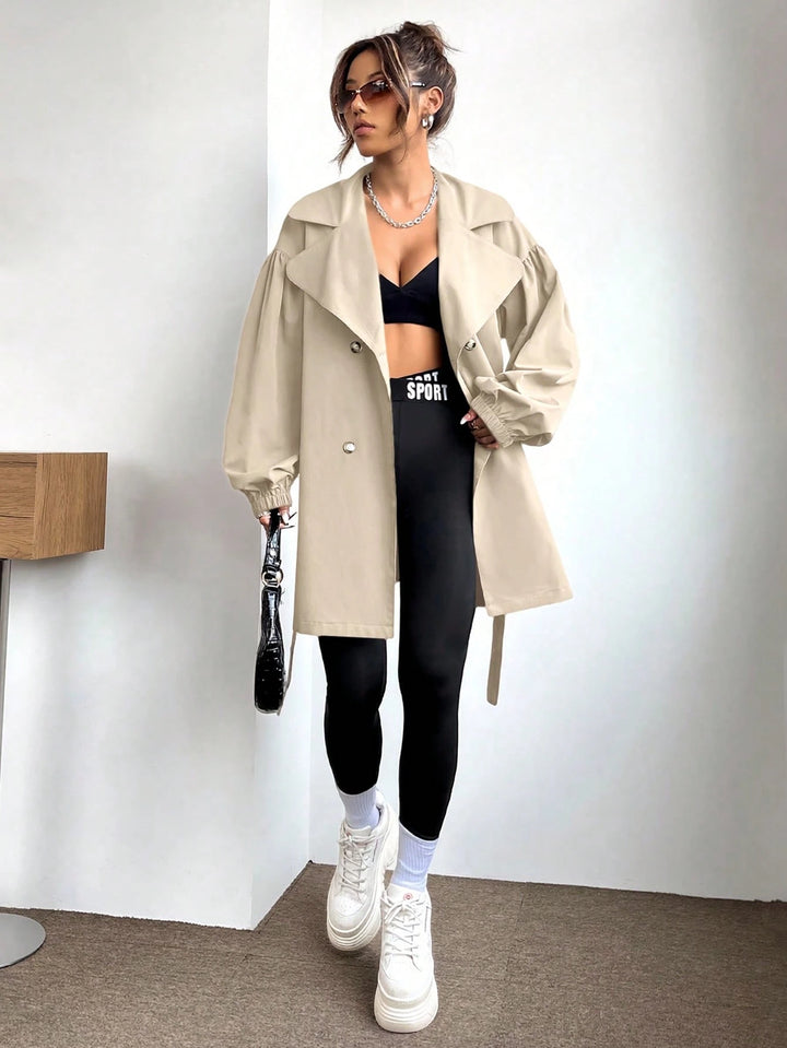 Trench SHEIN, bej