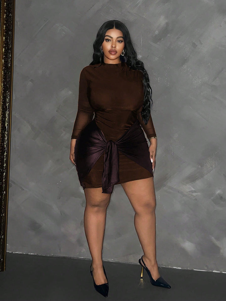 Rochie SHEIN, mix culori