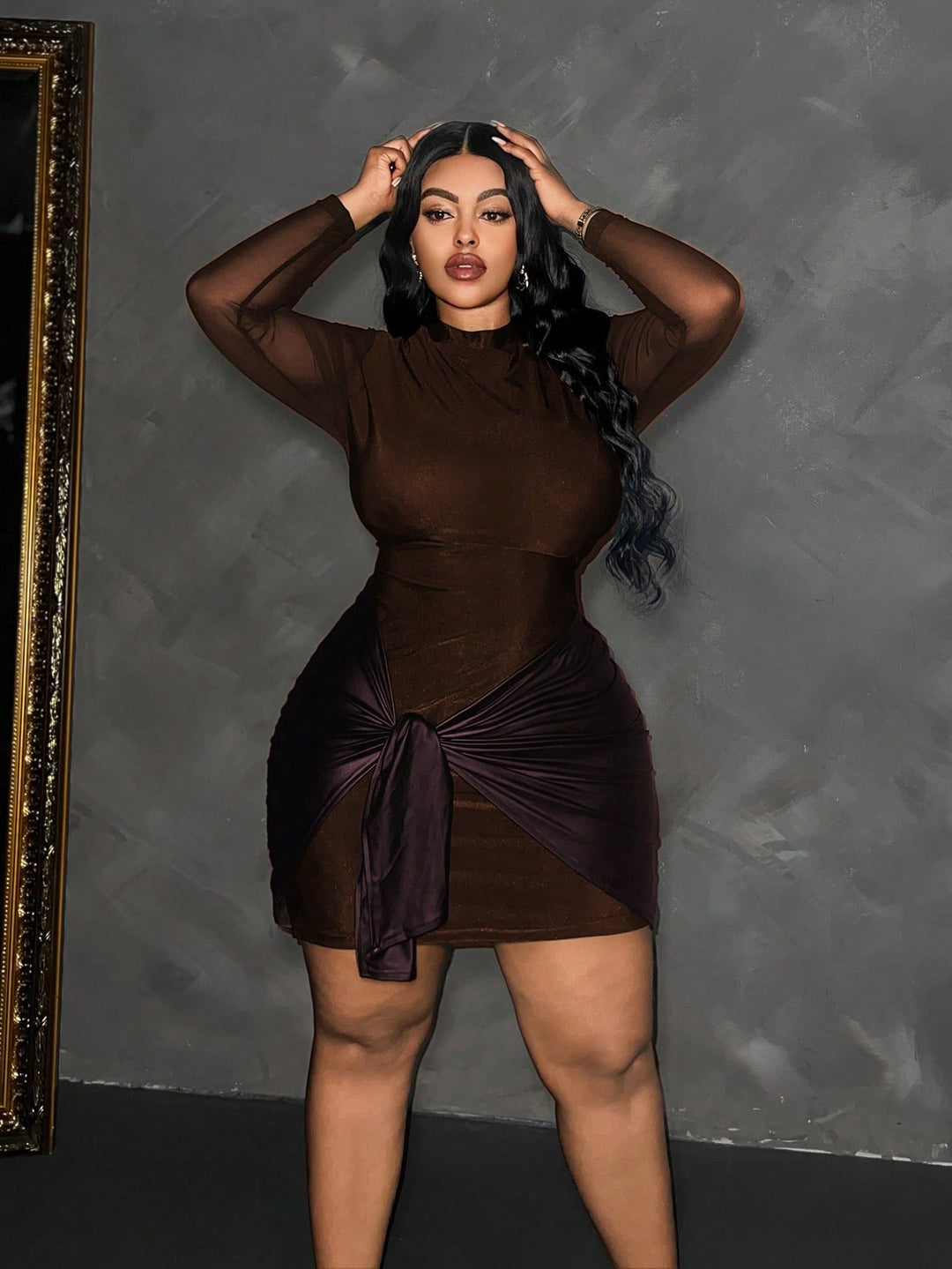 Rochie SHEIN, mix culori