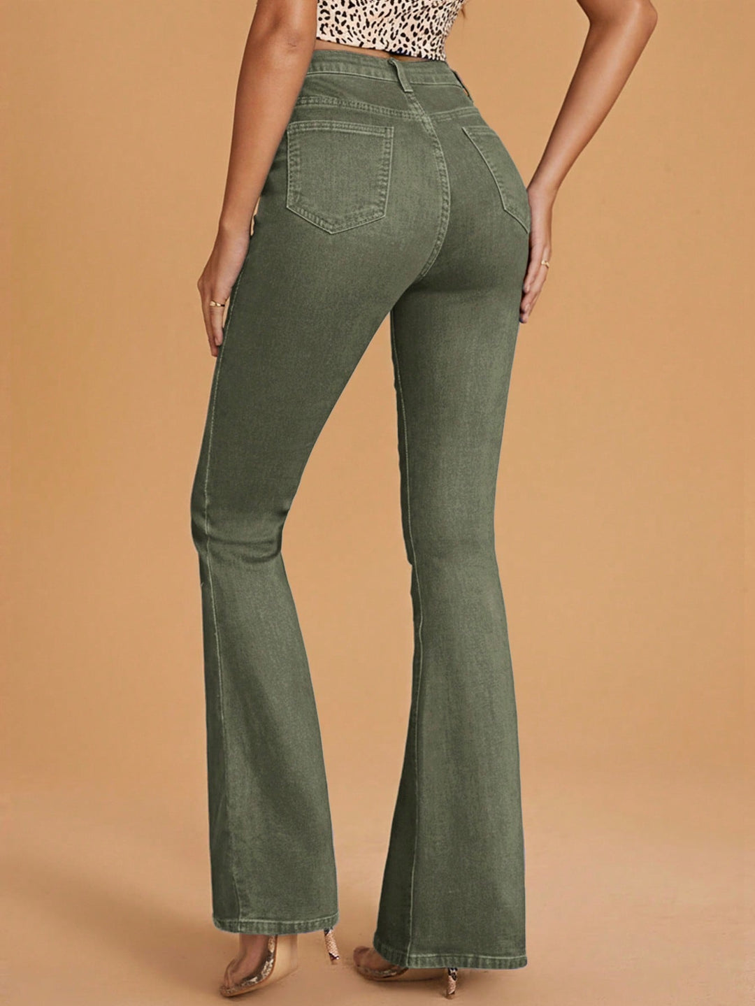 Jeans SHEIN, kaki