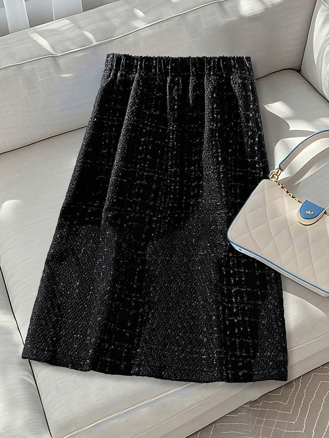 Fustă maxi SHEIN, negru