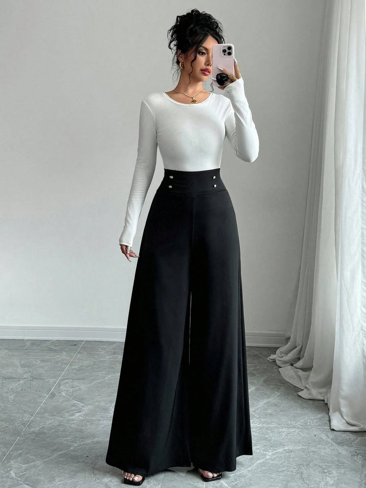 Pantaloni SHEIN, negru