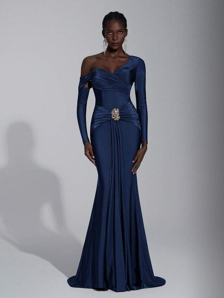 Rochie maxi SHEIN, albastru