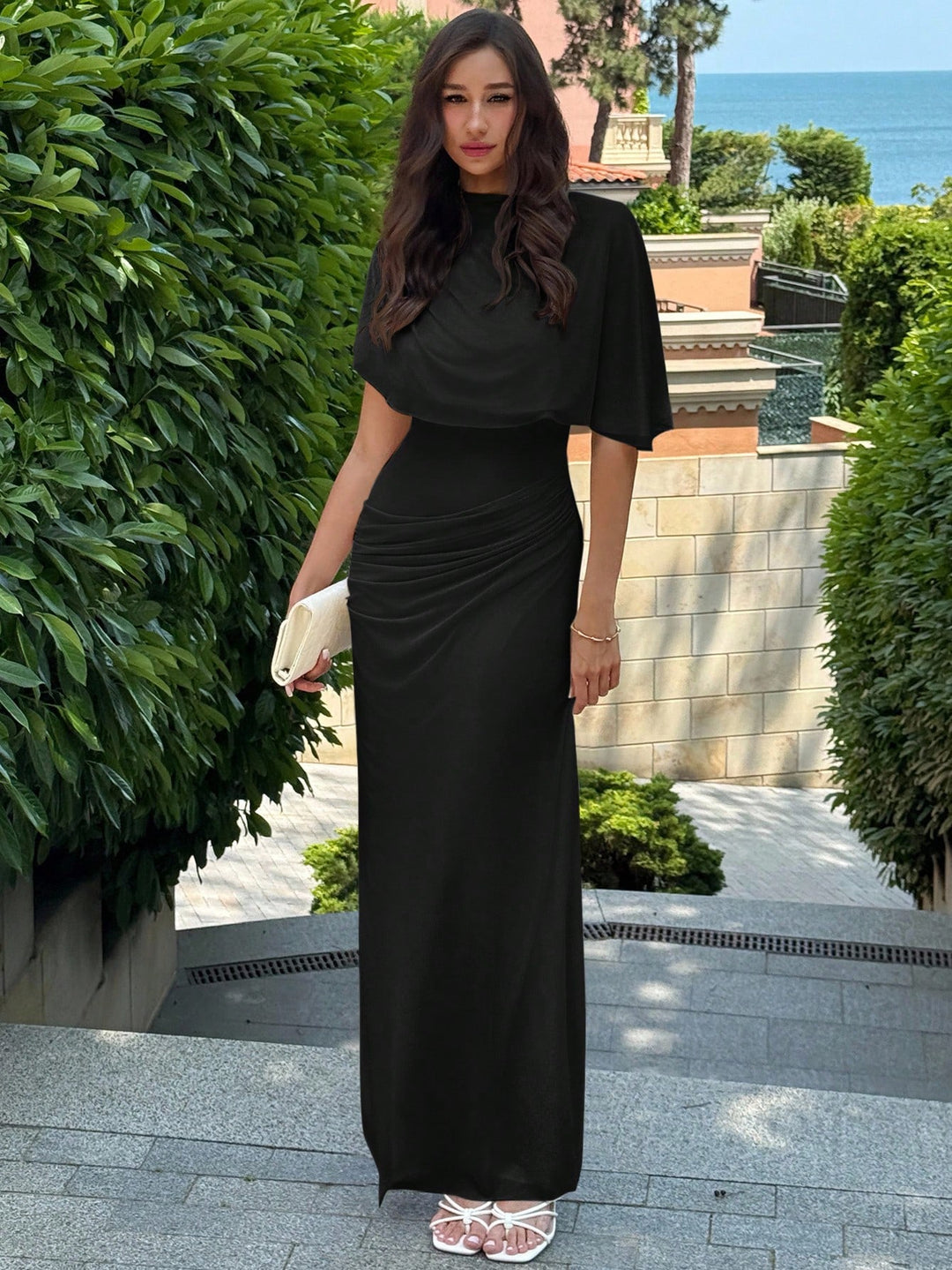 Rochie maxi SHEIN, negru
