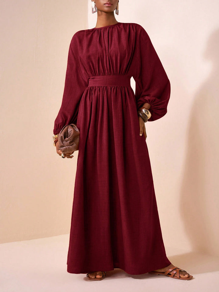 Rochie maxi SHEIN, vișiniu