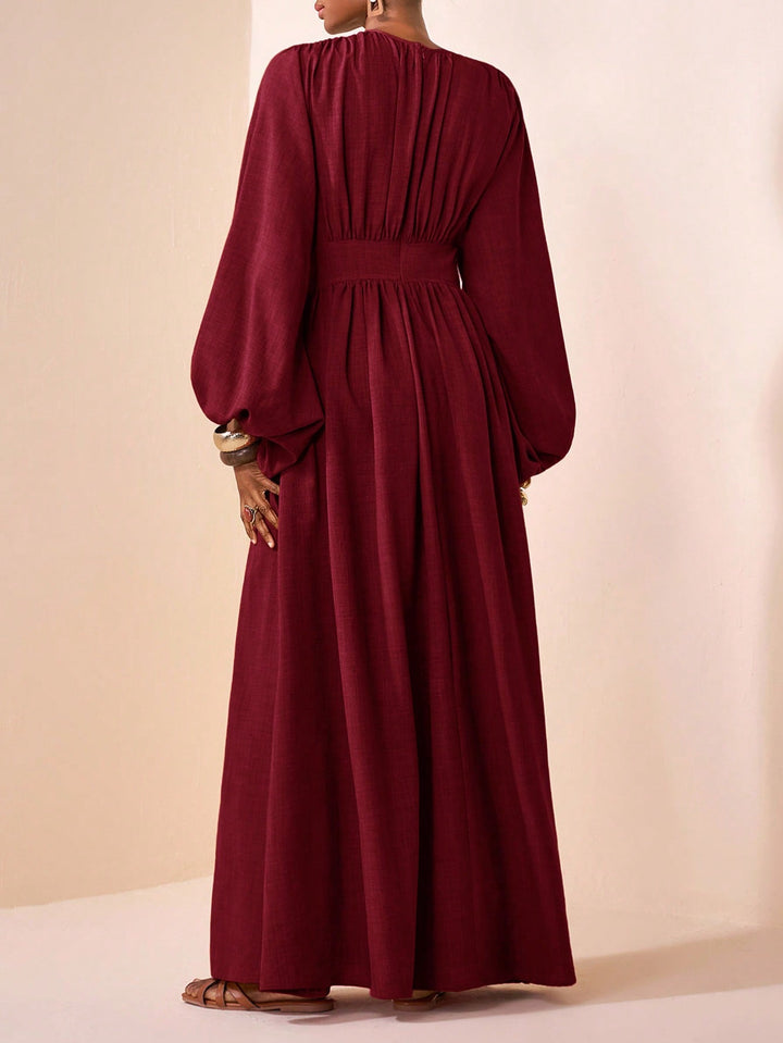 Rochie maxi SHEIN, vișiniu