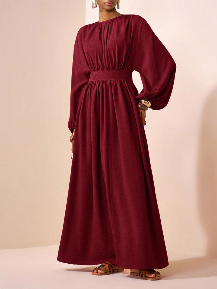 Rochie maxi SHEIN, vișiniu