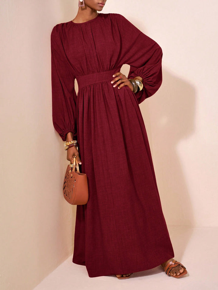 Rochie maxi SHEIN, vișiniu