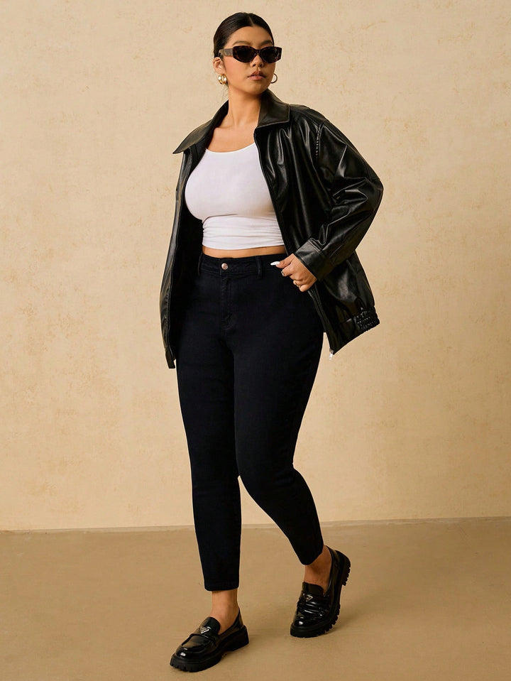 Jeans SHEIN, negru
