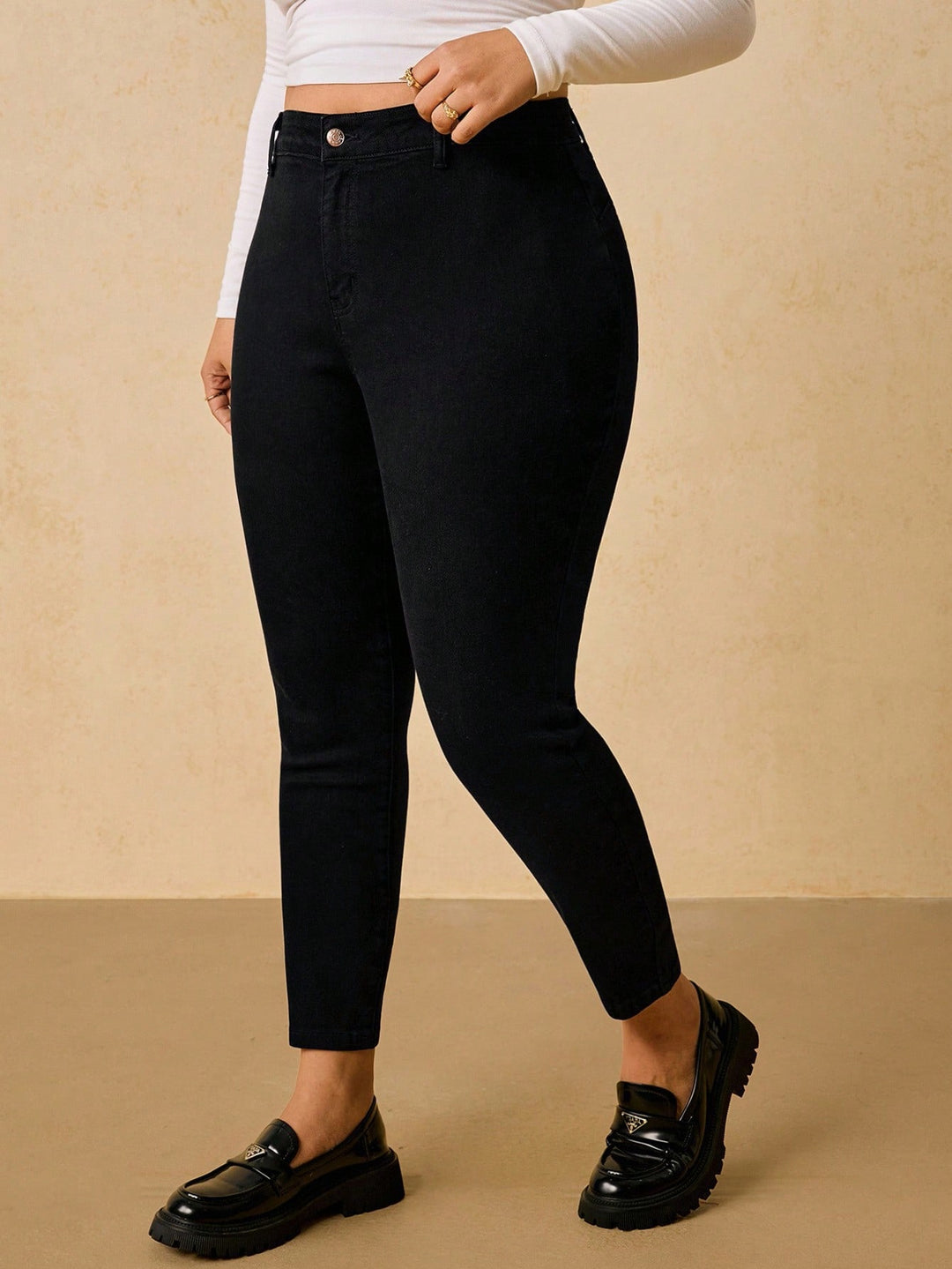 Jeans SHEIN, negru