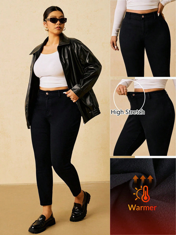 Jeans SHEIN, negru