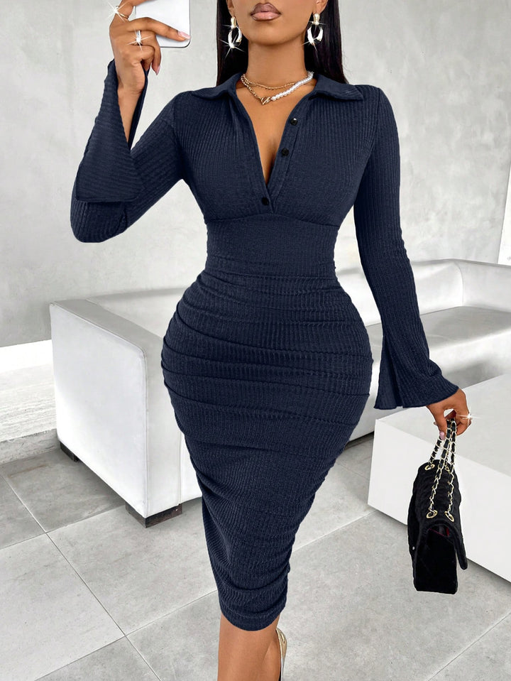 Rochie maxi SHEIN, albastru