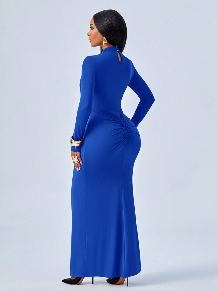 Rochie maxi SHEIN, albastru