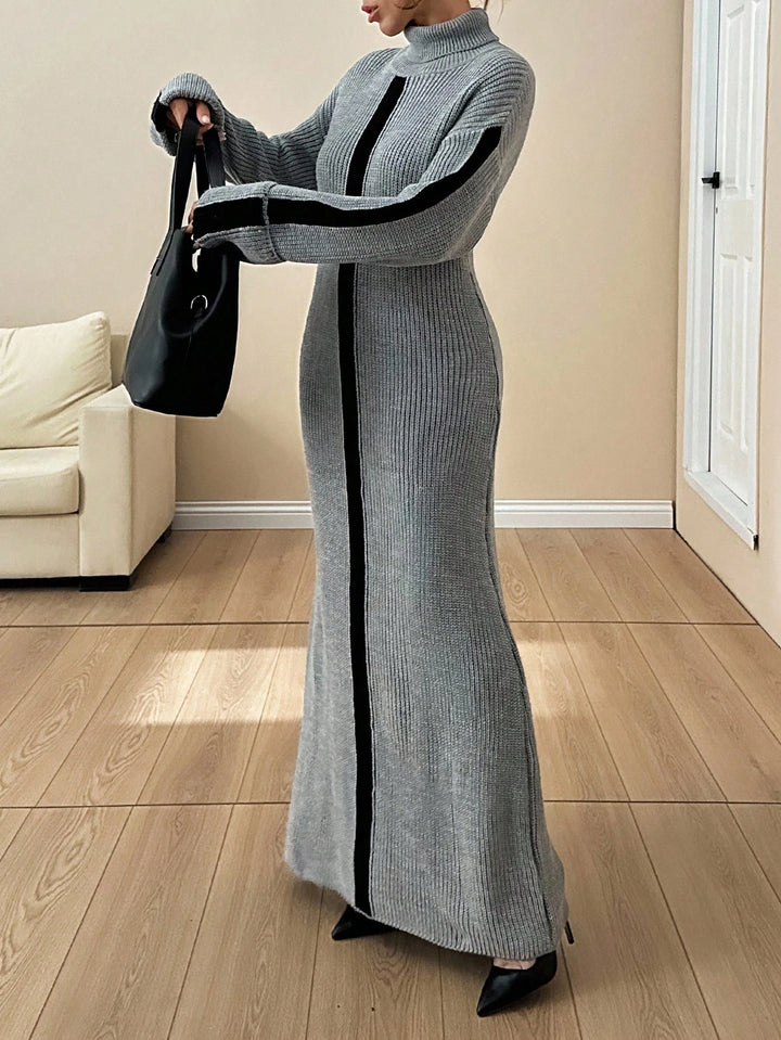 Rochie maxi SHEIN, gri
