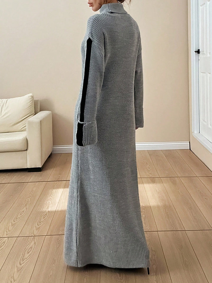 Rochie maxi SHEIN, gri