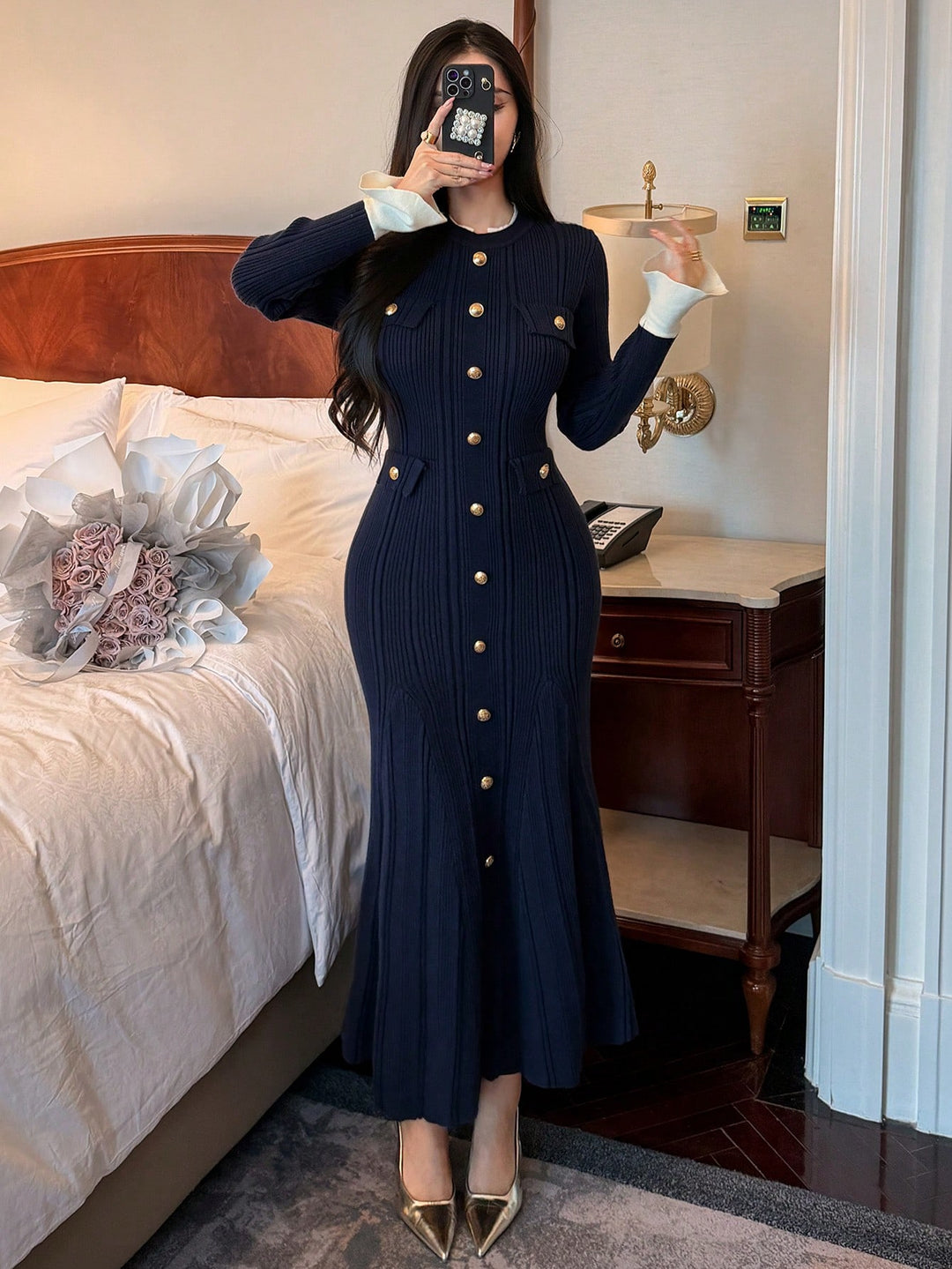 Rochie SHEIN, albastru