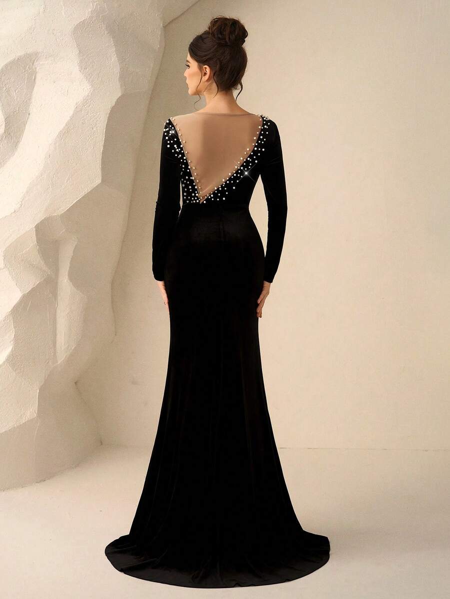 Rochie de ocazie SHEIN, negru
