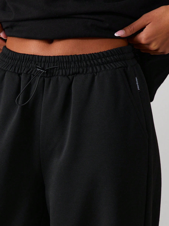 Pantaloni SHEIN, negru