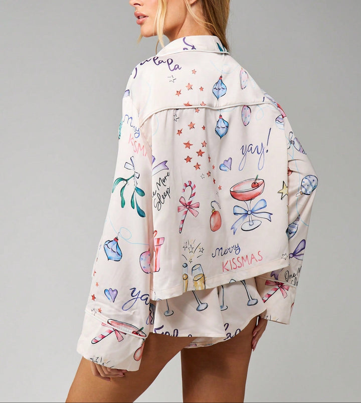 Compleu pijamale Missguided by Shein, mix culori