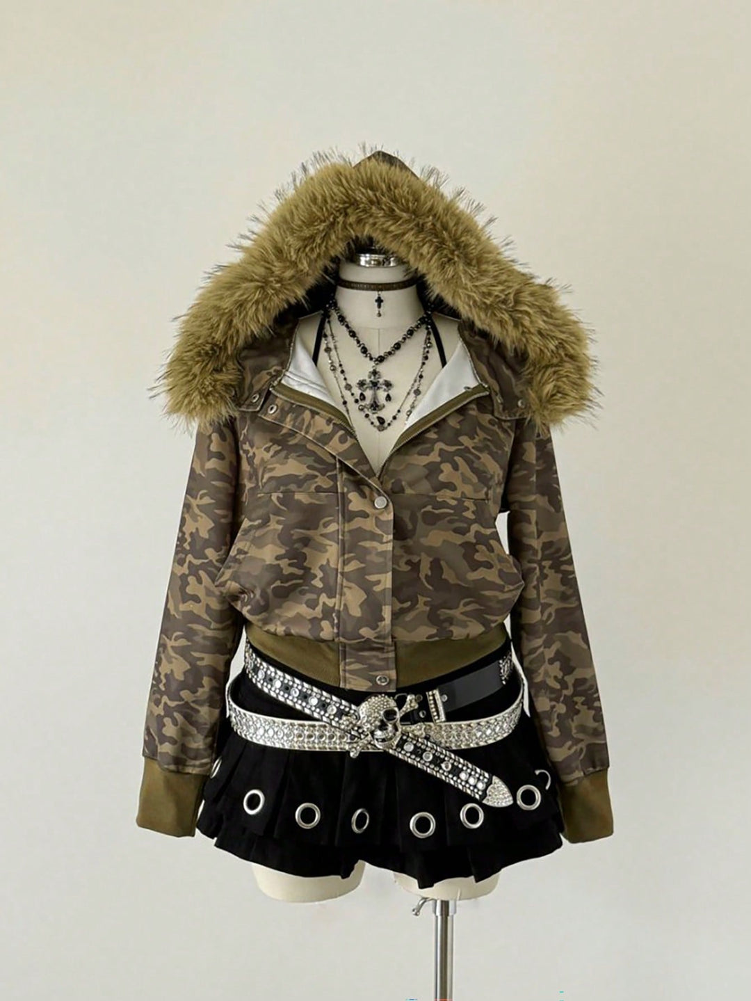 Palton SHEIN, mix culori
