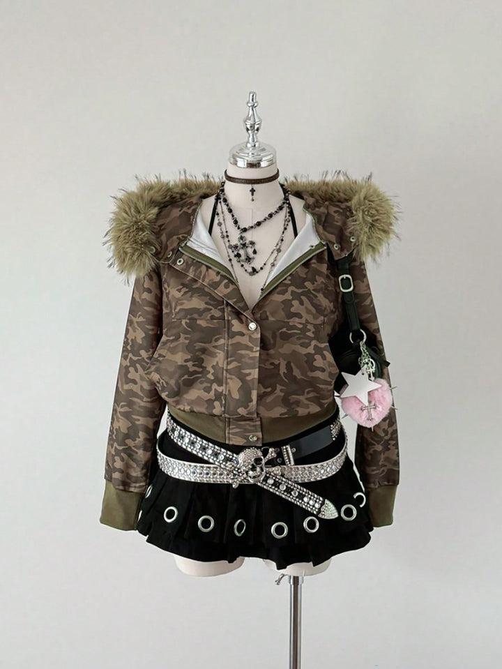 Palton SHEIN, mix culori